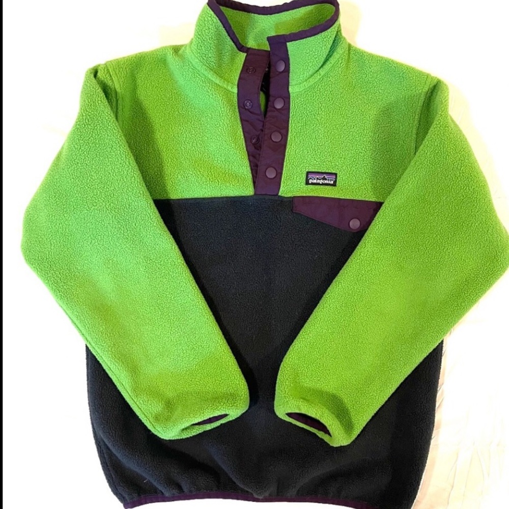 Patagonia fleece pullover jacket